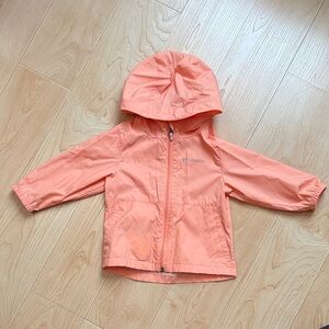 Columbia Switchback II Orange Rain Jacket Size 2T